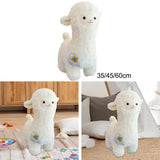 Maxbell Alpaca Stuffed Animals Doll Bedtime Sleep for Livingroom Preschool Festivals 35cm