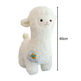 Maxbell Alpaca Stuffed Animals Doll Bedtime Sleep for Livingroom Preschool Festivals 60cm
