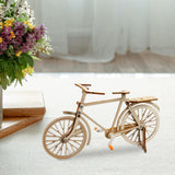 Maxbell Mini Bike Model Kits Educational Toy Wood Puzzle for Students Preschool Kids