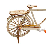 Maxbell Mini Bike Model Kits Educational Toy Wood Puzzle for Students Preschool Kids