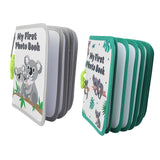 Maxbell Baby Photo Album Soft 4x6" Photo Album for Baby for Children Baby Showe Kids grey