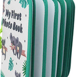 Maxbell Baby Photo Album Soft 4x6" Photo Album for Baby for Children Baby Showe Kids green