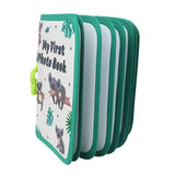 Maxbell Baby Photo Album Soft 4x6" Photo Album for Baby for Children Baby Showe Kids green