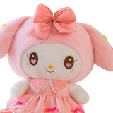 Maxbell Anime Plush Doll Cute Throw Pillow 30Cm Soft Toy for Festivals Holiday Girls Boys melody pink