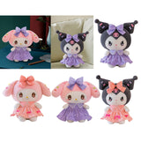 Maxbell Anime Plush Doll Cute Throw Pillow 30Cm Soft Toy for Festivals Holiday Girls Boys melody pink