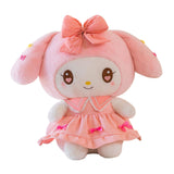 Maxbell Anime Plush Doll Cute Throw Pillow 30Cm Soft Toy for Festivals Holiday Girls Boys melody pink