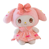 Maxbell Anime Plush Doll Cute Throw Pillow 30Cm Soft Toy for Festivals Holiday Girls Boys melody pink