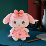 Maxbell Anime Plush Doll Cute Throw Pillow 30Cm Soft Toy for Festivals Holiday Girls Boys melody pink