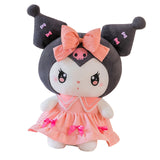 Maxbell Anime Plush Doll Cute Throw Pillow 30Cm Soft Toy for Festivals Holiday Girls Boys kuromi pink