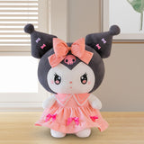 Maxbell Anime Plush Doll Cute Throw Pillow 30Cm Soft Toy for Festivals Holiday Girls Boys kuromi pink