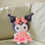Maxbell Anime Plush Doll Cute Throw Pillow 30Cm Soft Toy for Festivals Holiday Girls Boys kuromi pink