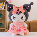 Maxbell Anime Plush Doll Cute Throw Pillow 30Cm Soft Toy for Festivals Holiday Girls Boys kuromi pink