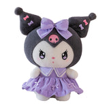 Maxbell Anime Plush Doll Cute Throw Pillow 30Cm Soft Toy for Festivals Holiday Girls Boys kuromi violet