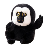 Maxbell Cartoon Stuffed White Face Monkey Toys Home Decorative for Teens Adults Kids 35cm