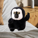 Maxbell Cartoon Stuffed White Face Monkey Toys Home Decorative for Teens Adults Kids 35cm