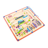 Maxbell Magnetic Maze Puzzle Learning Wooden Activity Puzzle for New Year Gifts Kids