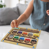 Maxbell Magnetic Maze Puzzle Game Counting Montessori Toys for Kids Kids Children