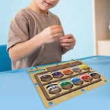 Maxbell Magnetic Maze Puzzle Game Counting Montessori Toys for Kids Kids Children