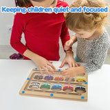 Maxbell Magnetic Maze Puzzle Game Counting Montessori Toys for Kids Kids Children