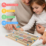 Maxbell Magnetic Maze Puzzle Game Counting Montessori Toys for Kids Kids Children