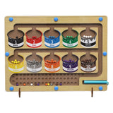 Maxbell Magnetic Maze Puzzle Game Counting Montessori Toys for Kids Kids Children