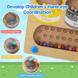 Maxbell Magnetic Maze Puzzle Game Counting Montessori Toys for Kids Kids Children