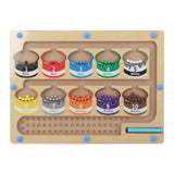 Maxbell Magnetic Maze Puzzle Game Counting Montessori Toys for Kids Kids Children