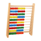 Maxbell Math Learning Toy 6 Row Wooden Abacus for Kids for Early Childhood Education