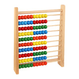 Maxbell Math Learning Toy 6 Row Wooden Abacus for Kids for Early Childhood Education