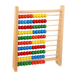 Maxbell Math Learning Toy 6 Row Wooden Abacus for Kids for Early Childhood Education