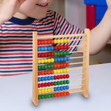 Maxbell Math Learning Toy 6 Row Wooden Abacus for Kids for Early Childhood Education