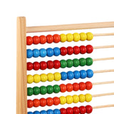 Maxbell Math Learning Toy 6 Row Wooden Abacus for Kids for Early Childhood Education