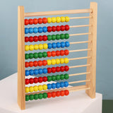 Maxbell Math Learning Toy 6 Row Wooden Abacus for Kids for Early Childhood Education