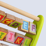 Maxbell Wooden Abacus Educational Spell Matching Letter Toy for Math Kids Baby Gifts