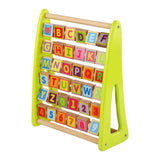 Maxbell Wooden Abacus Educational Spell Matching Letter Toy for Math Kids Baby Gifts