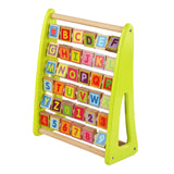 Maxbell Wooden Abacus Educational Spell Matching Letter Toy for Math Kids Baby Gifts