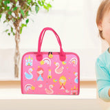 Maxbell Activity Developing Sensory Board Activity Board for 2 3 4 Year Old Children Pink