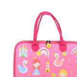 Maxbell Activity Developing Sensory Board Activity Board for 2 3 4 Year Old Children Pink