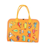 Maxbell Activity Developing Sensory Board Activity Board for 2 3 4 Year Old Children Orange