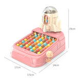 Maxbell Ball Elimination Game Activity Portable Board Game for Children Teens Indoor pink