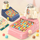 Maxbell Ball Elimination Game Activity Portable Board Game for Children Teens Indoor pink