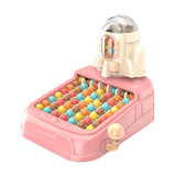 Maxbell Ball Elimination Game Activity Portable Board Game for Children Teens Indoor pink
