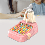 Maxbell Ball Elimination Game Activity Portable Board Game for Children Teens Indoor pink