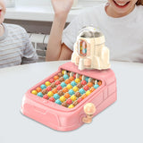 Maxbell Ball Elimination Game Activity Portable Board Game for Children Teens Indoor pink