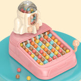 Maxbell Ball Elimination Game Activity Portable Board Game for Children Teens Indoor pink