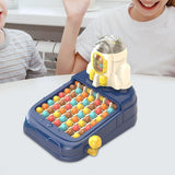 Maxbell Ball Elimination Game Activity Portable Board Game for Children Teens Indoor blue