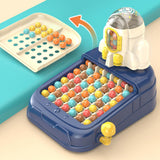Maxbell Ball Elimination Game Activity Portable Board Game for Children Teens Indoor blue