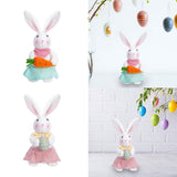 Maxbell Bunny Rabbit Plush Stuffed Animal Plush Rabbit Doll for Easter Kids Children radish