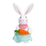 Maxbell Bunny Rabbit Plush Stuffed Animal Plush Rabbit Doll for Easter Kids Children radish