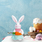 Maxbell Bunny Rabbit Plush Stuffed Animal Plush Rabbit Doll for Easter Kids Children radish